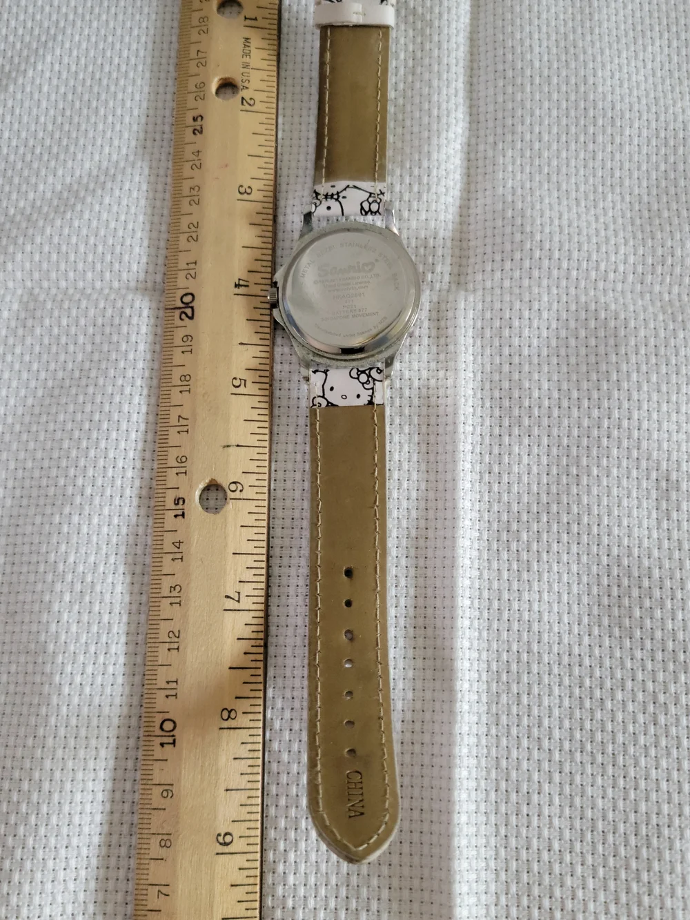 Hello Kitty Pink Watch with Character Strap
